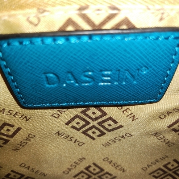 Vibrant Blue Structured Satchel Bag – Crossbody & Top Handle Purse - Picture 2 of 5